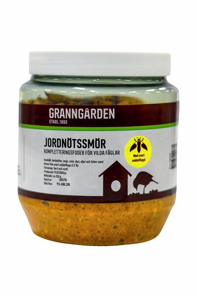 Fågelmat Granngården Jordnötssmör med larver 350g