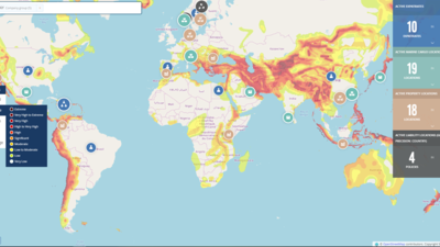 risk map image from if login service.