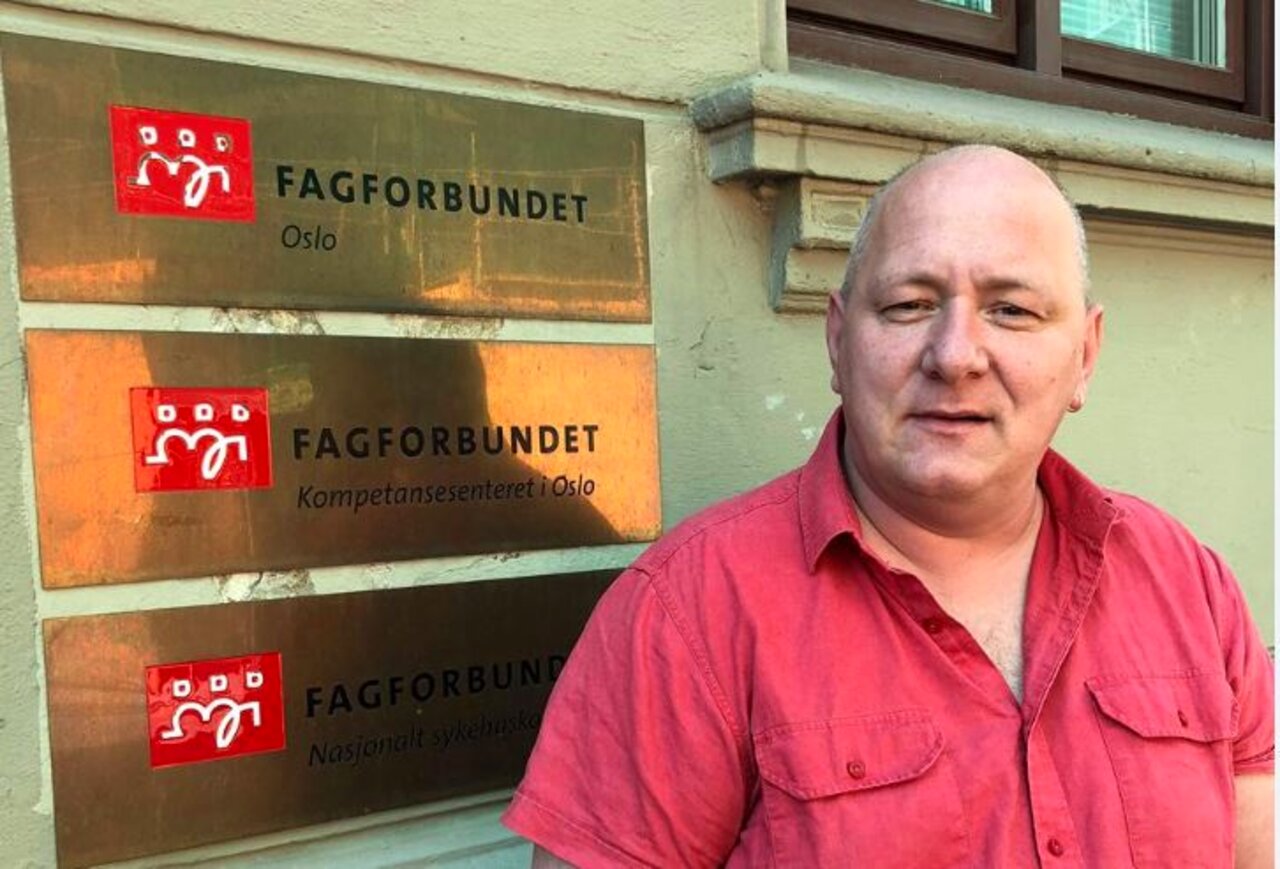 Fagforbundet Oslos leder Roger Dehlin.