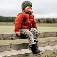 Vinterstövel Powerboots Original Low Junior svart