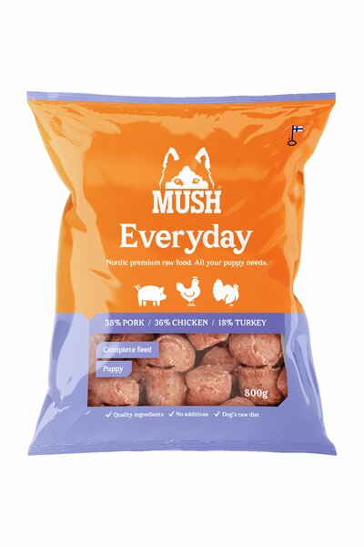 Valpfoder MUSH Everyday Puppy Light Purple 800g