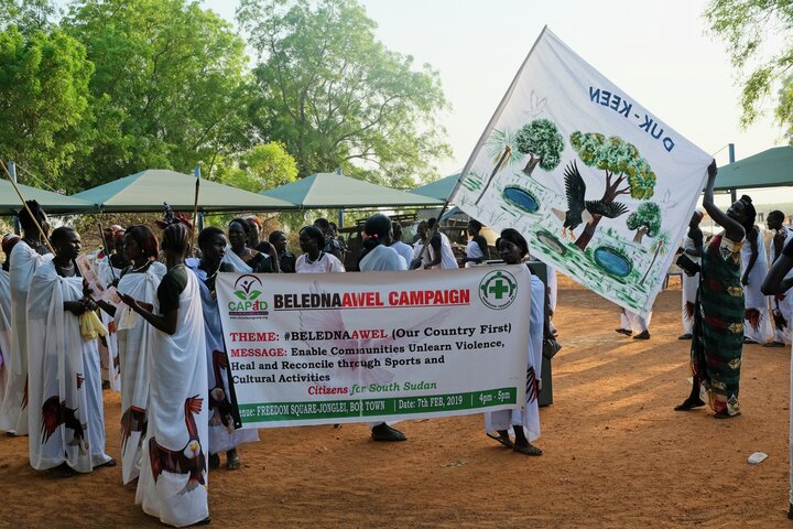 CAPAD arrangerer ulike fredsaktiviteter i Sør Sudan
