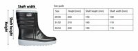 Vinterstövel Powerboots Original Low Junior svart