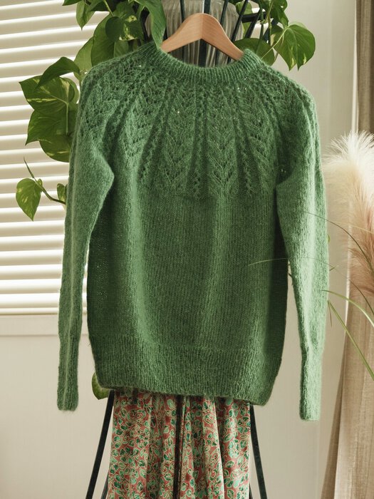 SOFT genser gressgrønn
