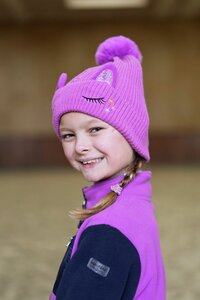 Mössa Equipage Charlotte Junior Radiant Orchid onesize