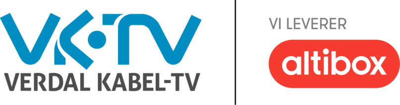 Logo VKTV - skriftlogo vektet partner