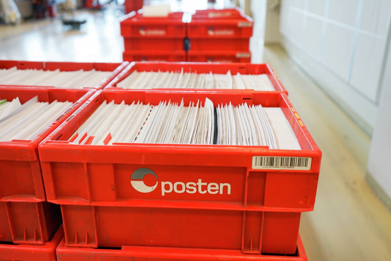 Posten Kassetter - postkasett - sortering - MRK - ruteklargjøring - RK - Posten - post - brev - postkort - illustrasjon