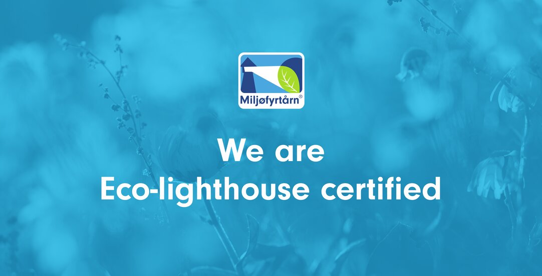 Cover image of article "We are eco-lighthouse certified!"