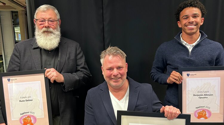 Vinnerer Applaus 2026