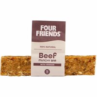 Hundtugg FourFriends Munchy Bar nöt & hjort
