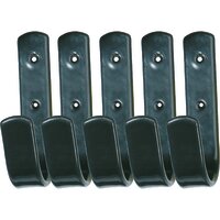 Stallkrok Hansbo Sport svart 10cm 5-p