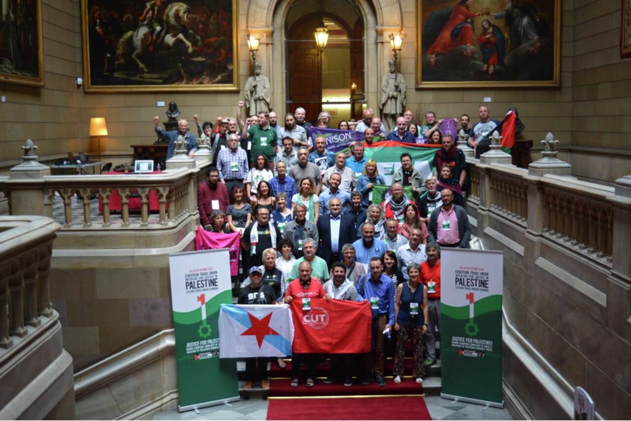 ETUN samlet over 70 entusiastiske representanter for europeisk fagbevegelse i Barcelona i mai i år.