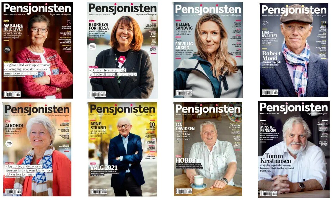 Bladet Pensjonisten - en populær medlemsfordel også blant Fagforbundets pensjonistmedlemmer.