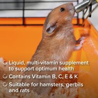 Vitamintillskott Beaphar för hamster 75ml