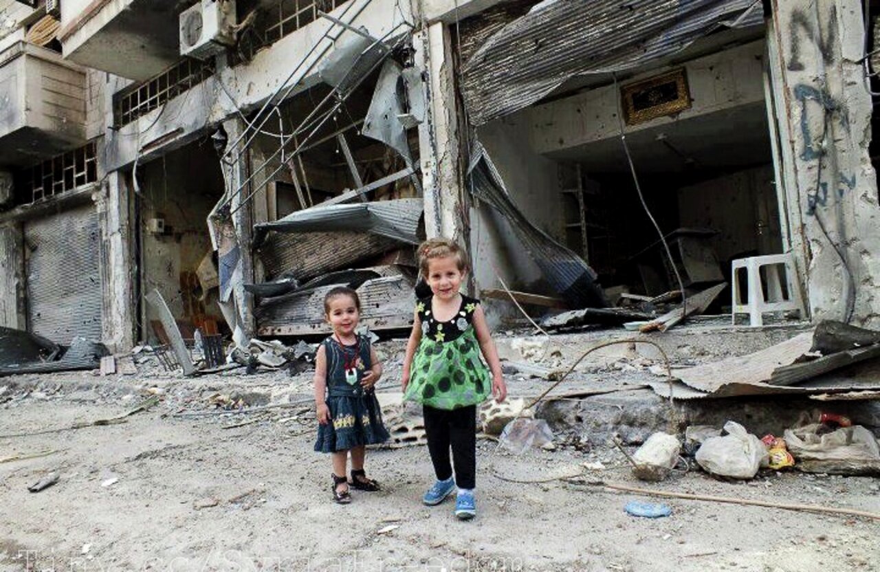 Barn i Syria trenger hjelp. (iilustrasjonsfoto.)