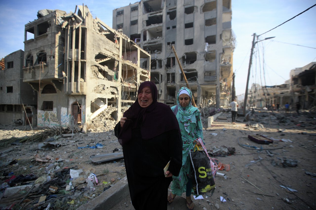 Gaza blir i disse dager bombet sønder og sammen.