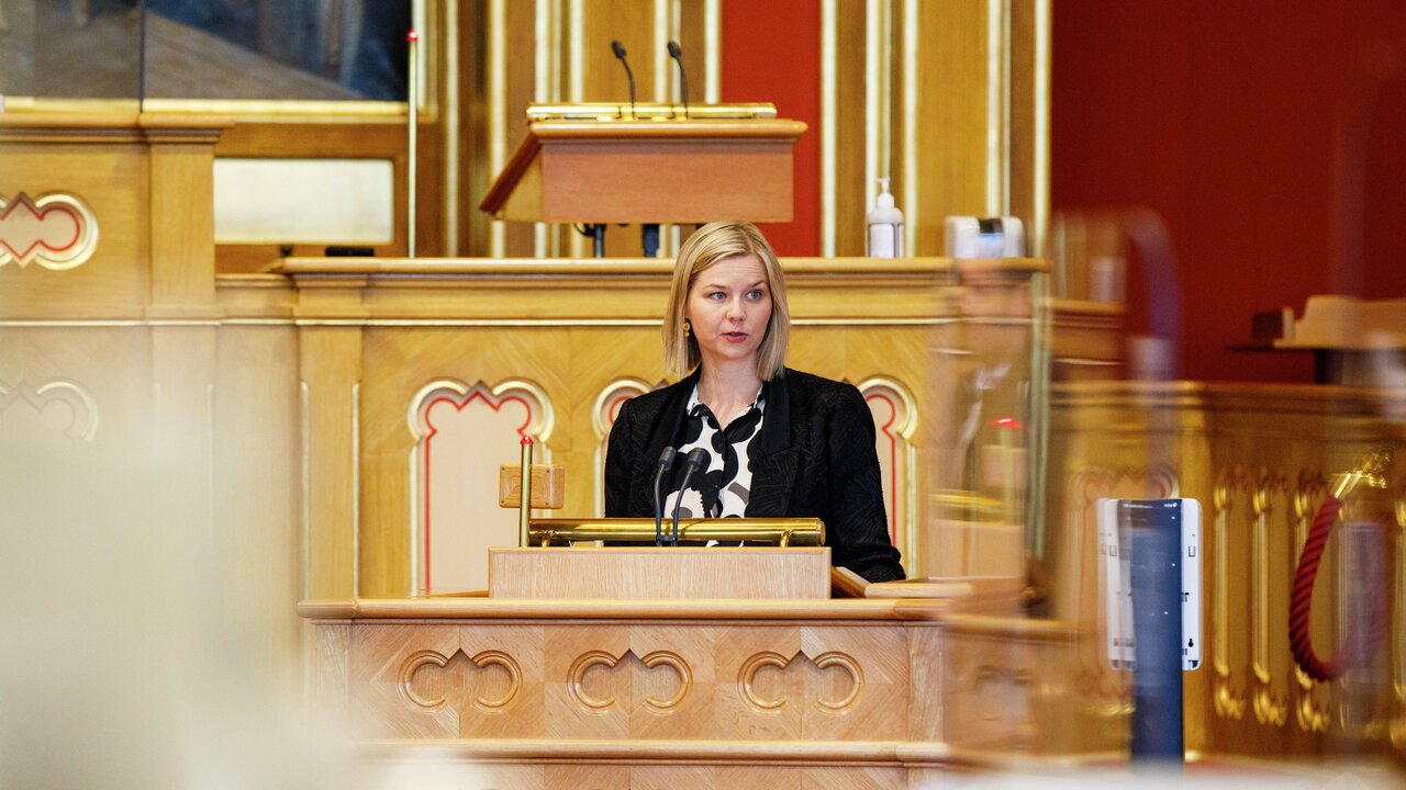 VIL HA FRITT SKOLEVALG: Kunnskaps- og integreringsminister Guri Melby (V).
