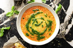 Ida Gran-Jansen cheezy tomatsuppe oppskrift