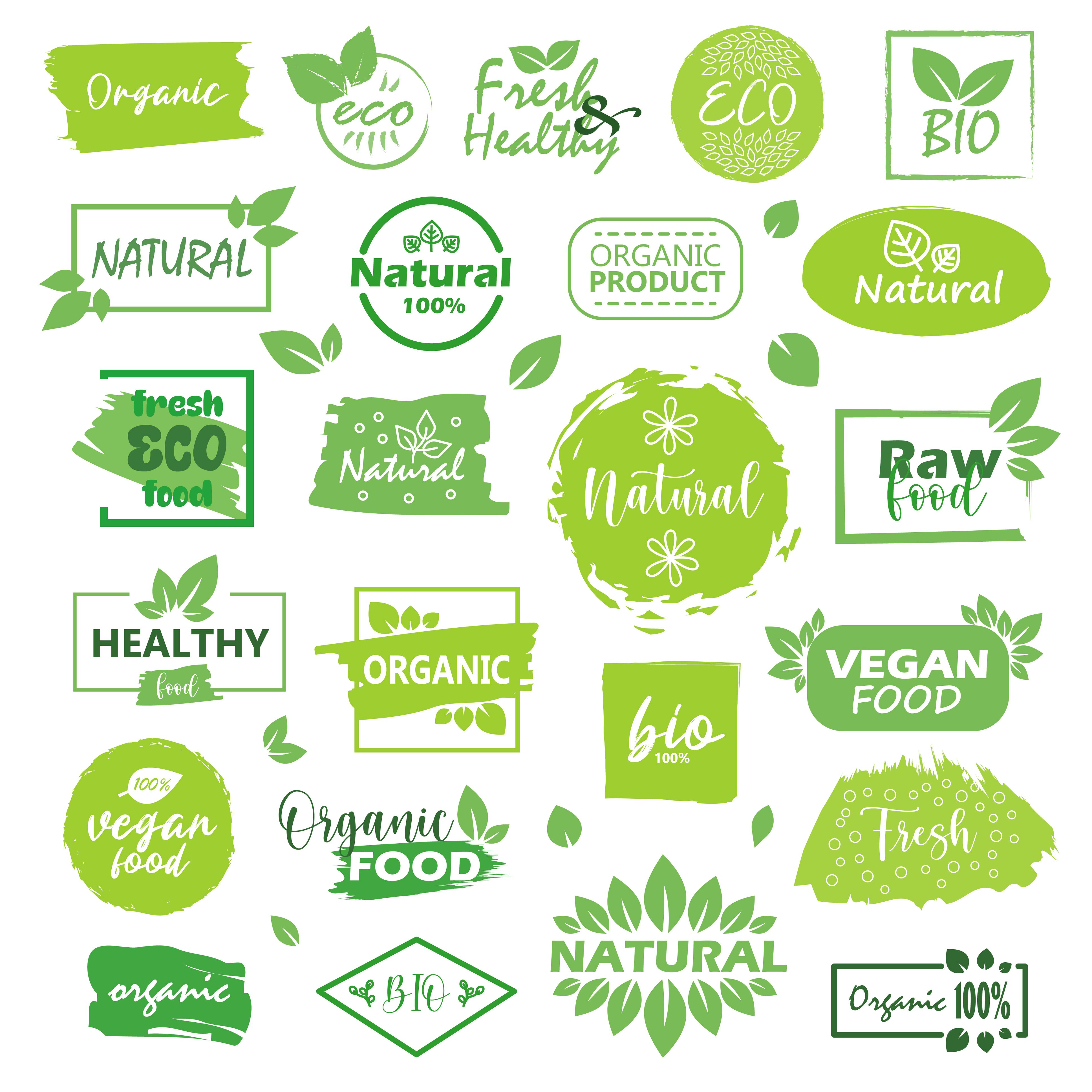 Logoer som ikke er godkjent for økologiske varer