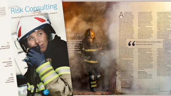 Cover page image of risk consulting magazine issue 4/2020
