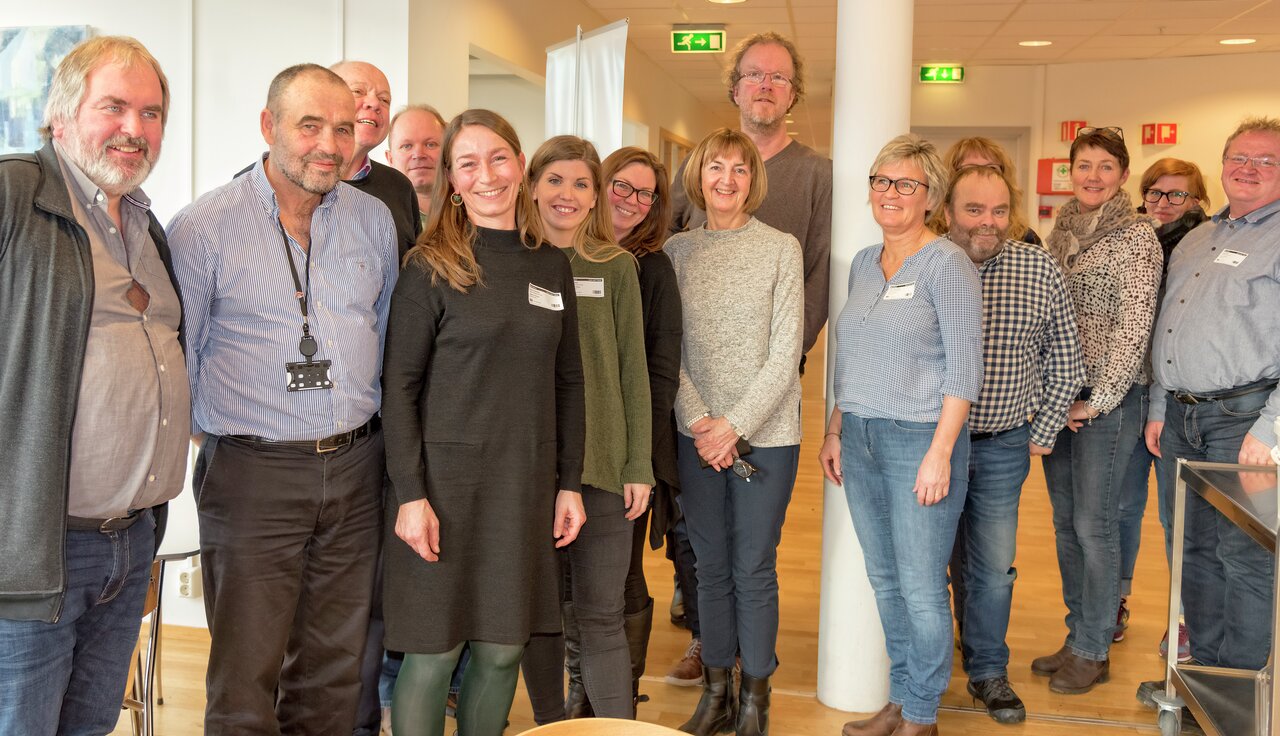 Barnebykontaktene er fornøyde over å ha bidratt til rekordår for Fagforbundets barneby. Anja Thomsen (UD), og Hans Emil Ratvik og Emma With, begge fra SOS-barnebyer deltok også på barnebysamlingen 20. januar i år. 