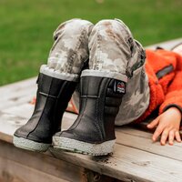Vinterstövel Powerboots Original Low Junior svart
