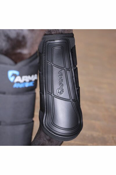 Benskydd ARMA Neopren svart 2-p
