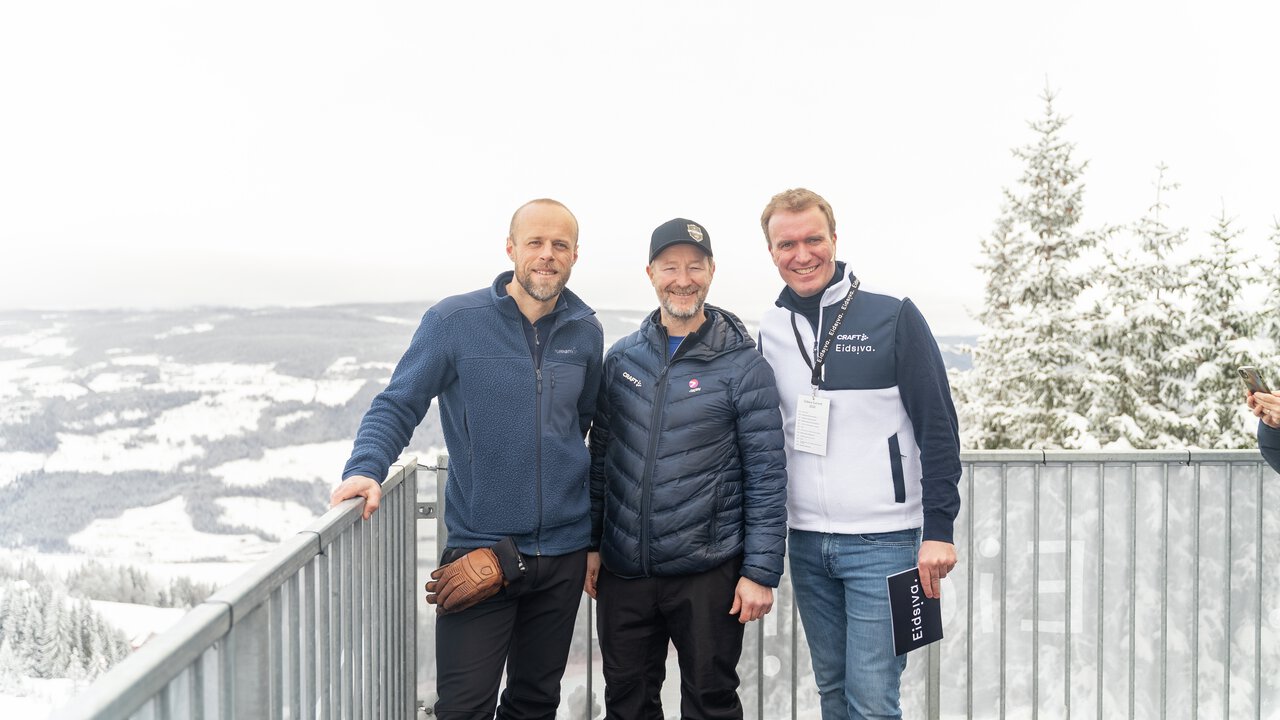 Thor Gotaas, Kjetil Andrè Aamodt og  Even Kyseth 