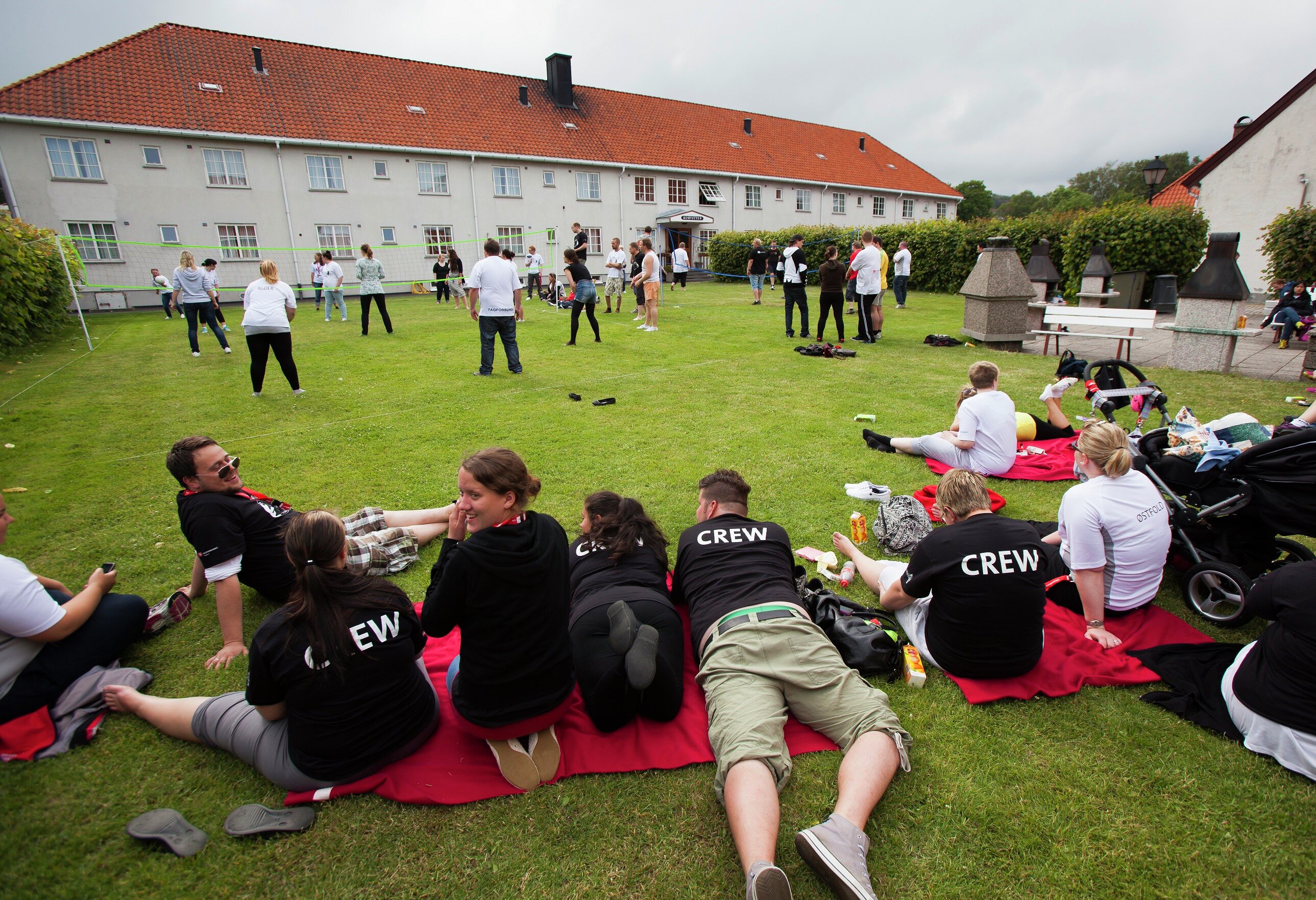 Hvert år samles Fagforbundet Ungdom på sommerkonferanse i Stavern. Her fra 2012.