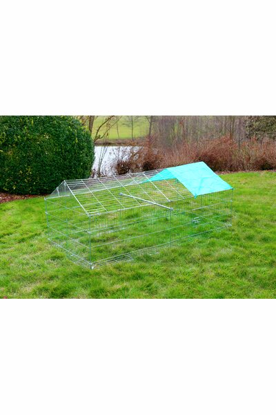 Utomhushage Kerbl OpenAir XL med rymningsskydd 180x90x75cm