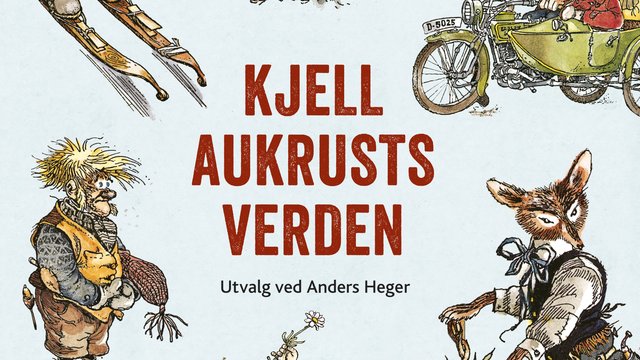 Kjell Aukrusts verden bokomslag