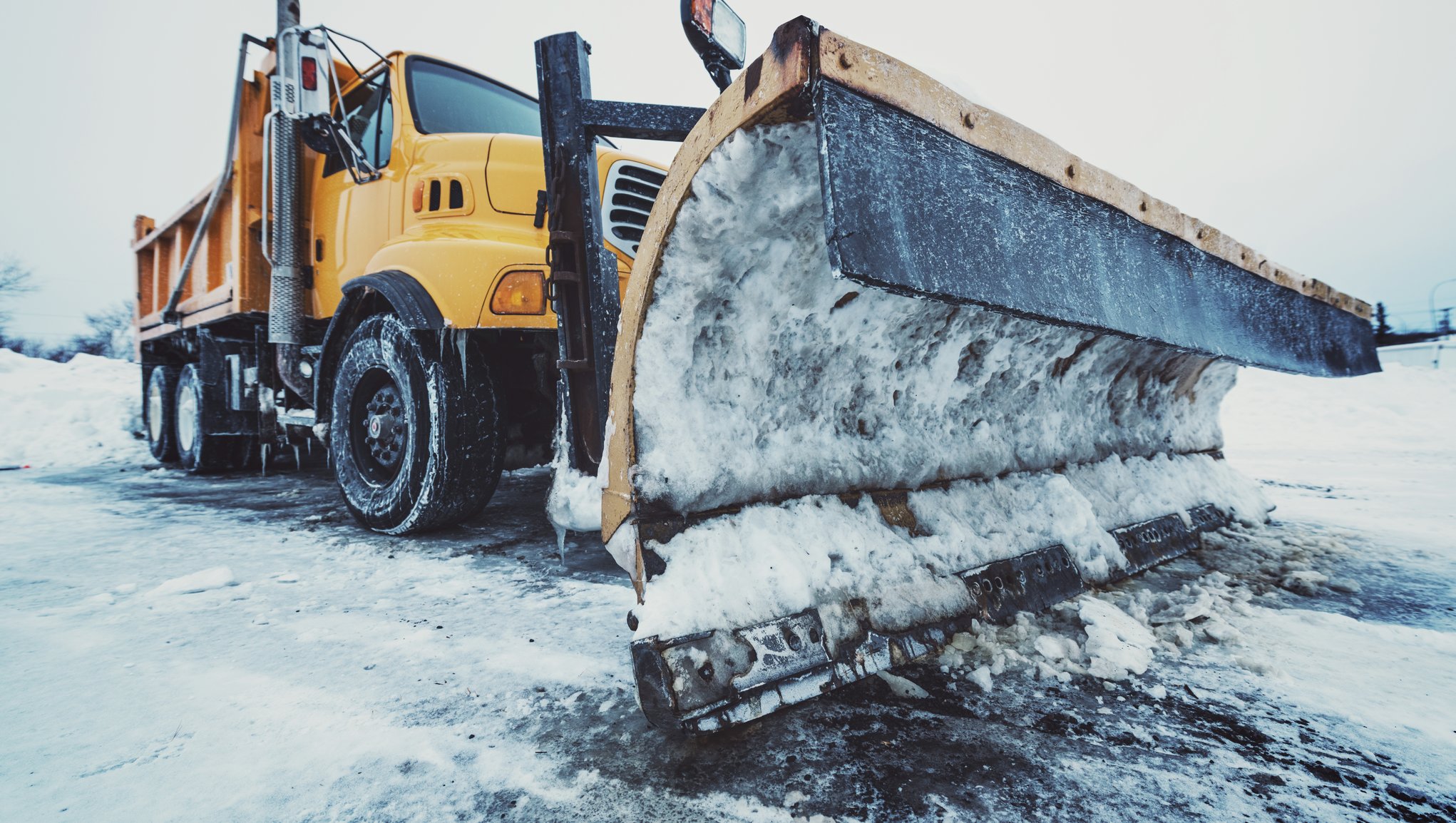 Et pludseligt snevejr kan komme i vejen for dit byggeprojekt