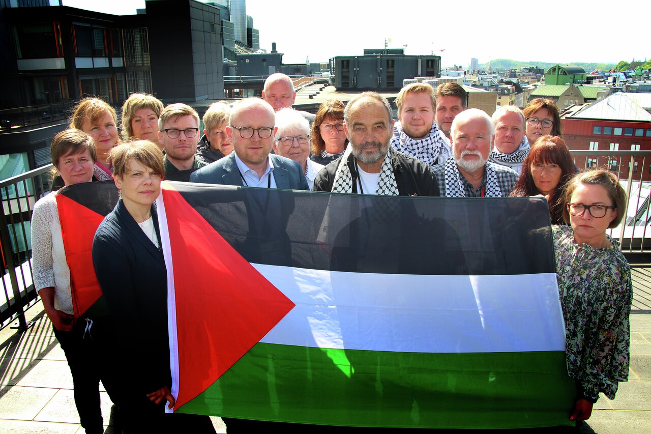Fagforbundets forbundsstyre hilser palestinerne på Nakba 15. mai.