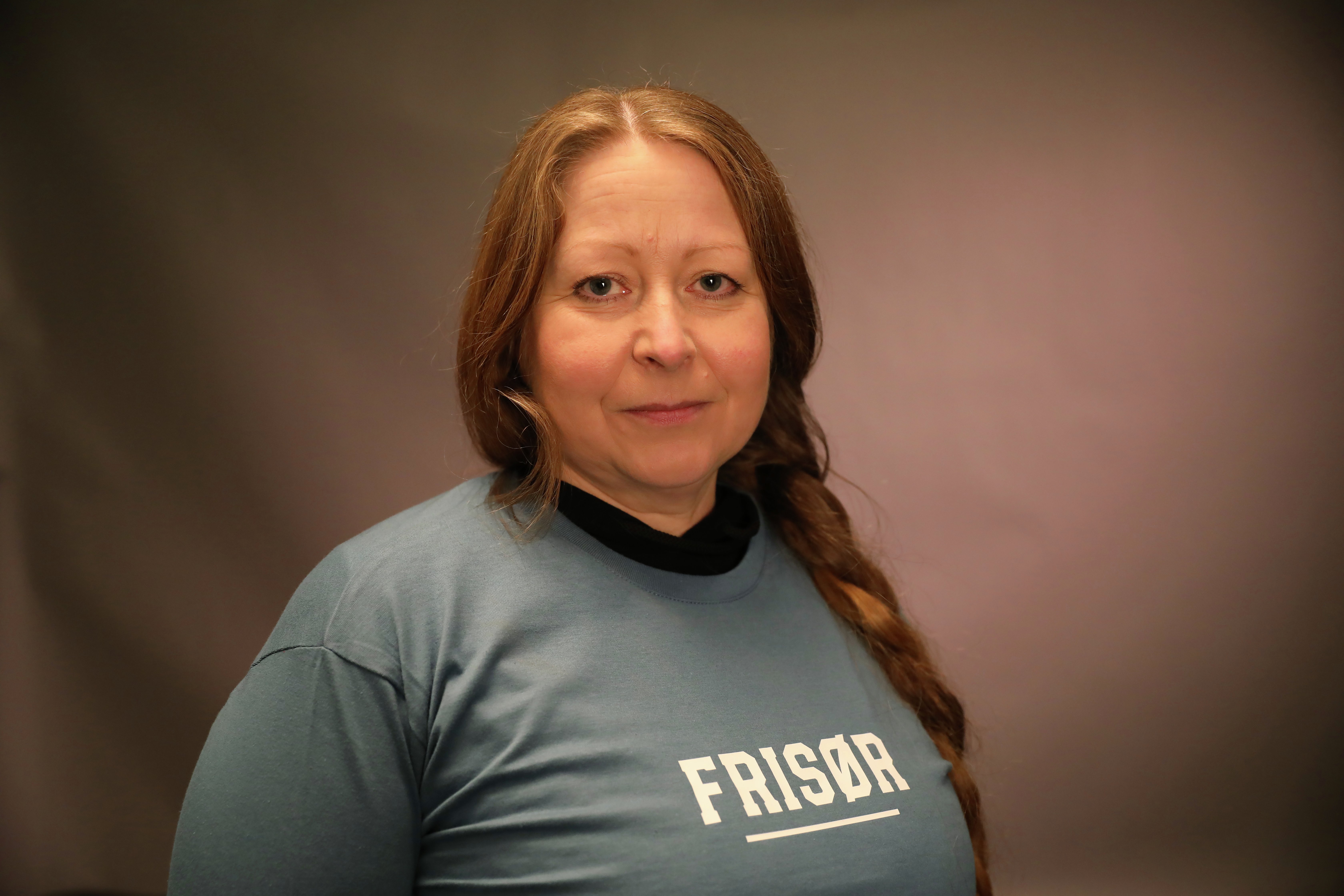 Leder for Frisørenes fagforening, Vivian Jacobsen.