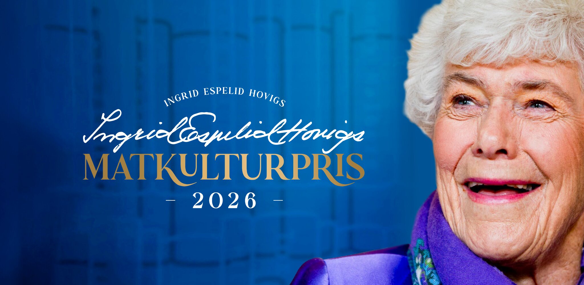 Ingrid Espelid Hovigs matkulturpris 2026.