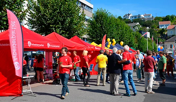 Valgboder i Arendal, de fremste