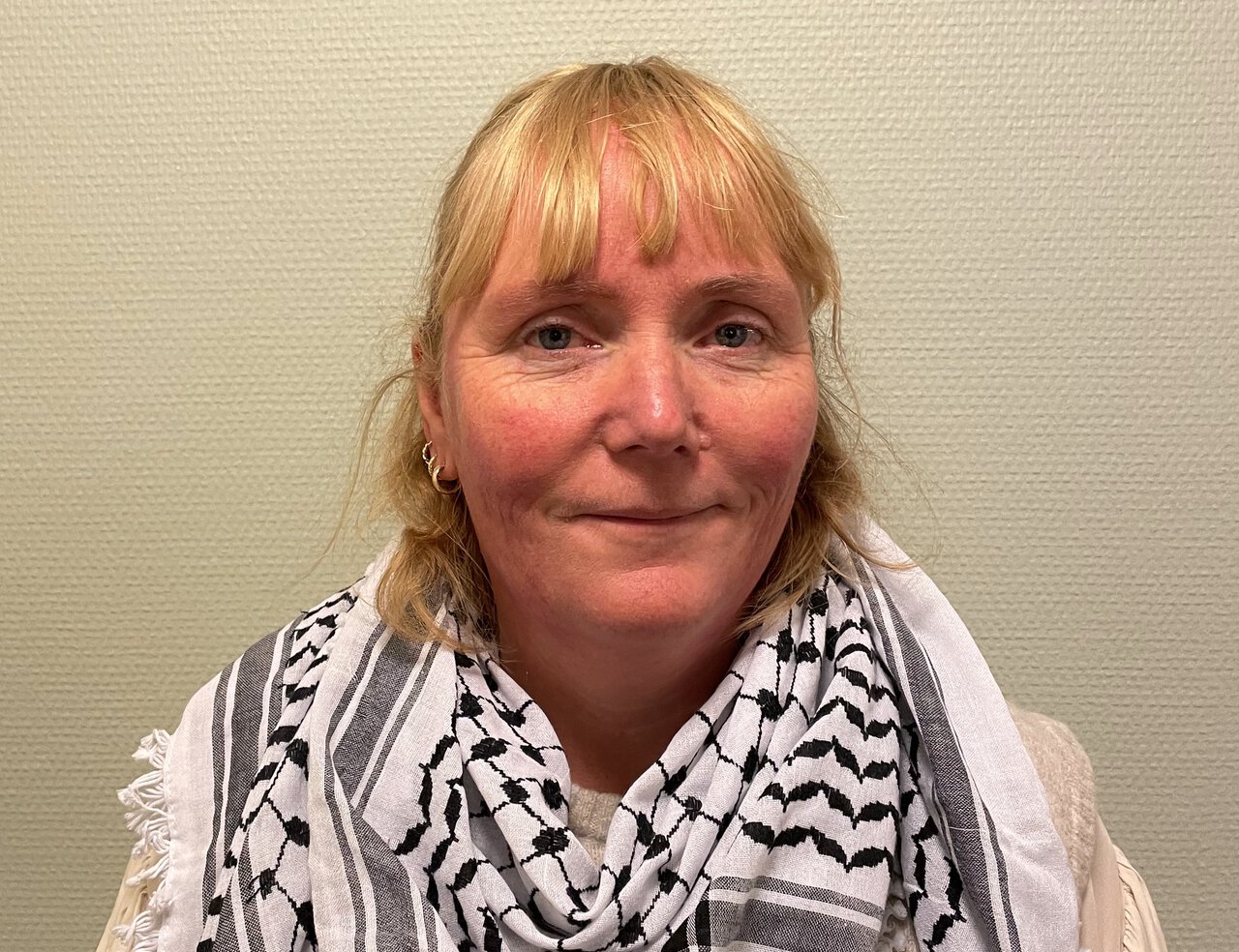 Cathrin Snare er leder for Yrkesseksjon Helse og Sosial Oslo og palestinaambassadør for Fagforbundet Oslo.