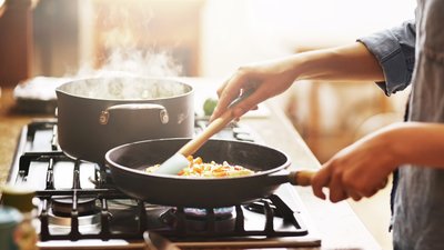 risk för brand ökar vid matlagning