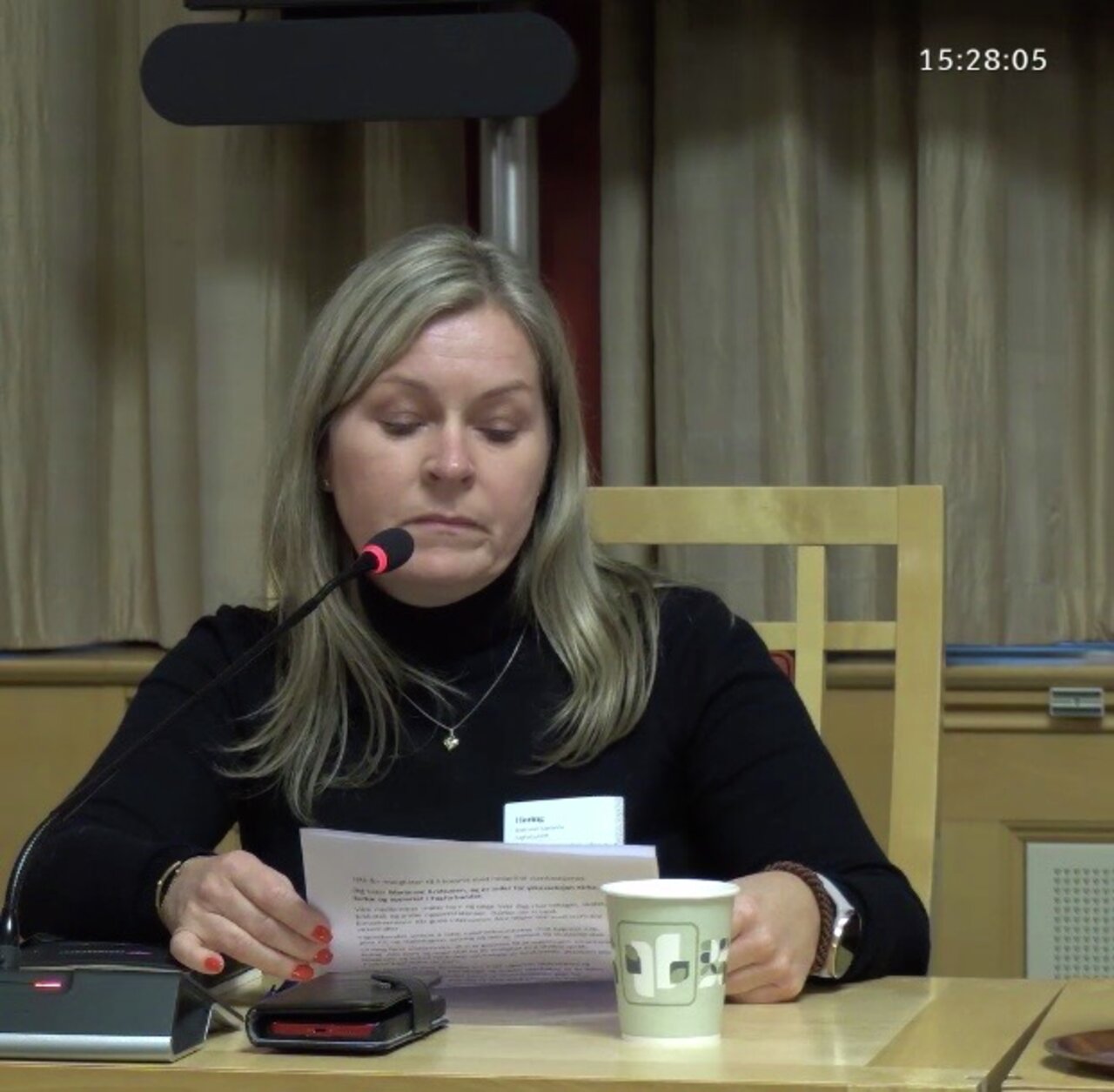 Marianne Bratsveen deltar på høring