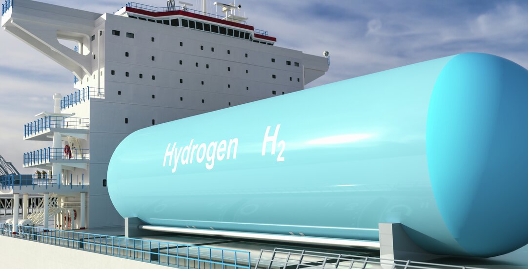 Cover image of article "Hydrogen as a maritime fuel and the shipping industry’s need for transition"