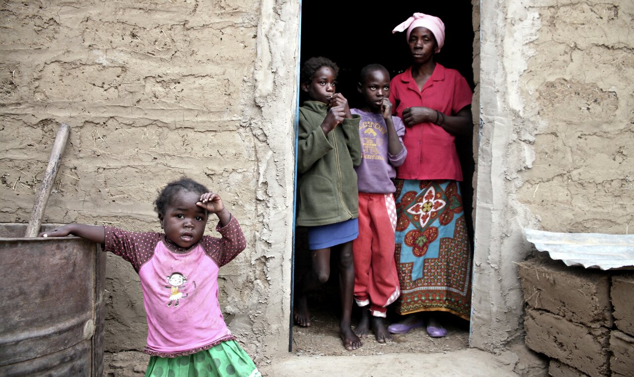 Fagforbundets SOS-barneby når de mest sårbare blant de fattige ute på landsbygda i Huambo, Angola