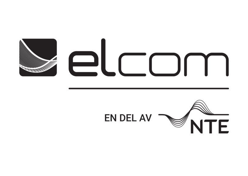 Logo Elcom - svart