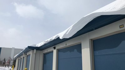 snowload on roof.