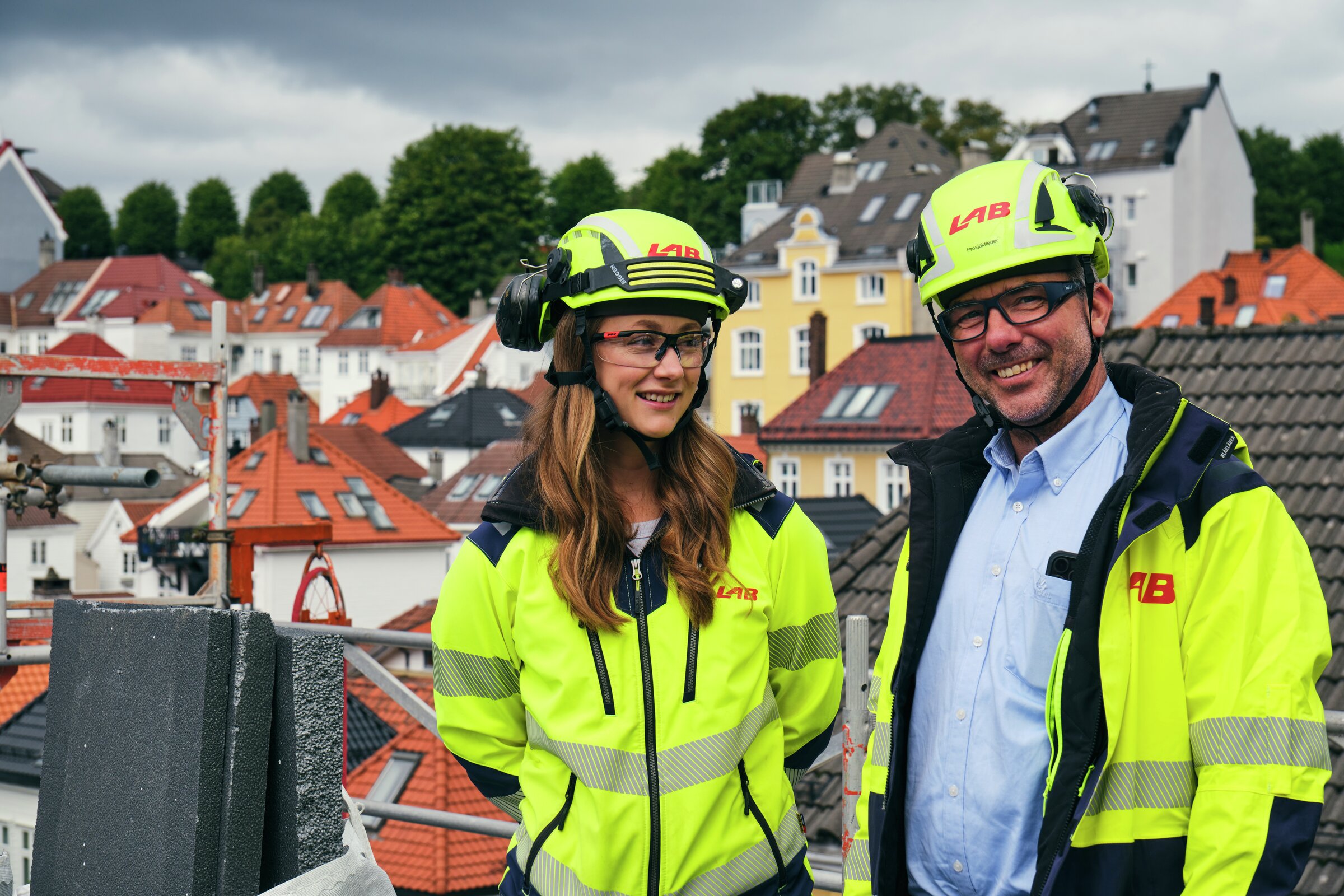 Susanne og ingvar i LAB Entreprenør 