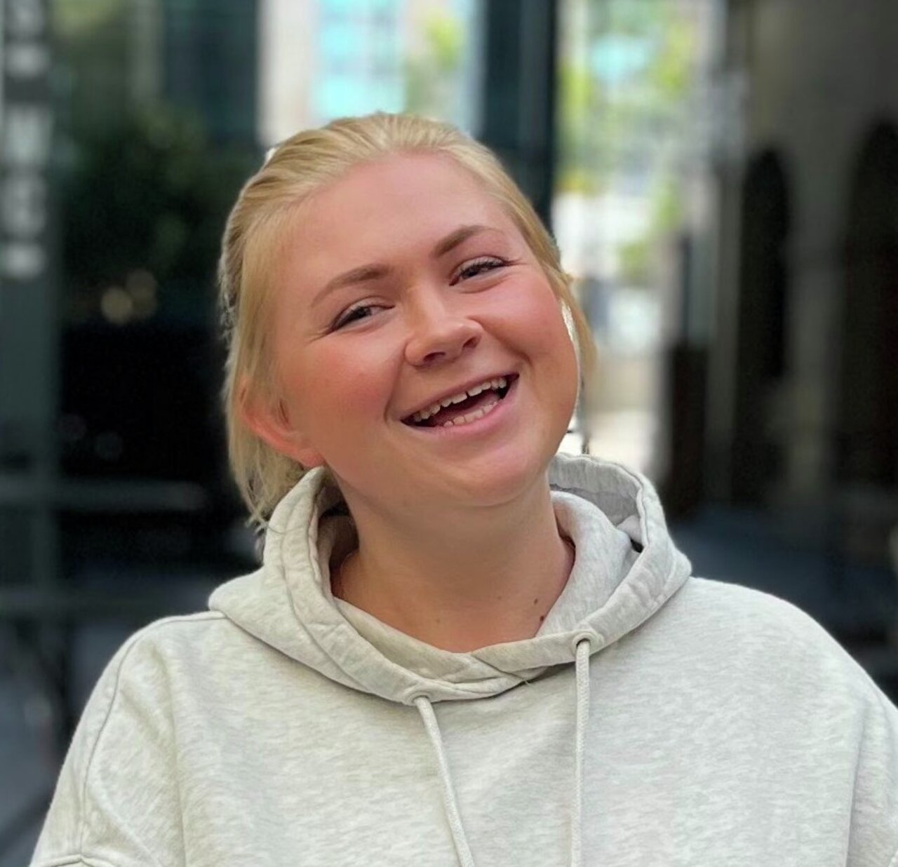 Rebecca Sophie Torp er ungdomstillitsvalgt i Fagforbundet Posten Oslo og Omegn