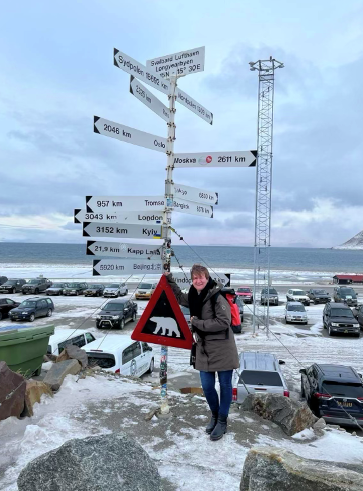 Helene Harsvik besøkte Svalbard