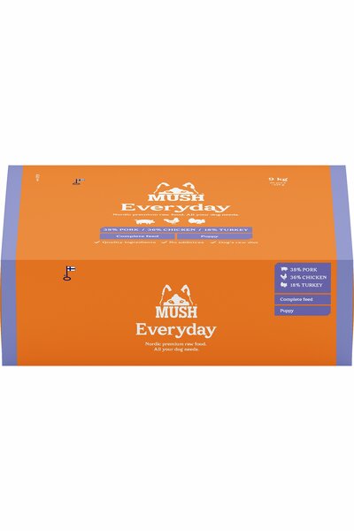 Valpfoder MUSH Everyday Puppy Light Purple 9kg