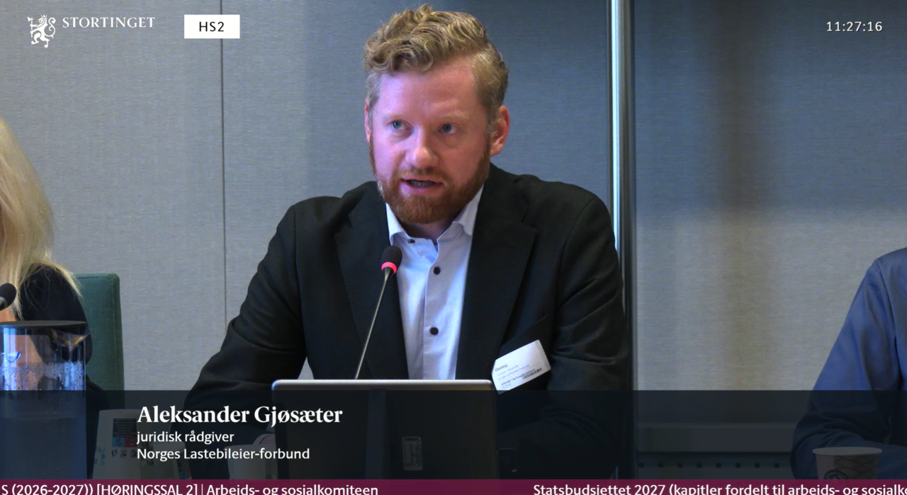 NLF til Stortinget: – Transportbedriftene kan ikke være bank for staten