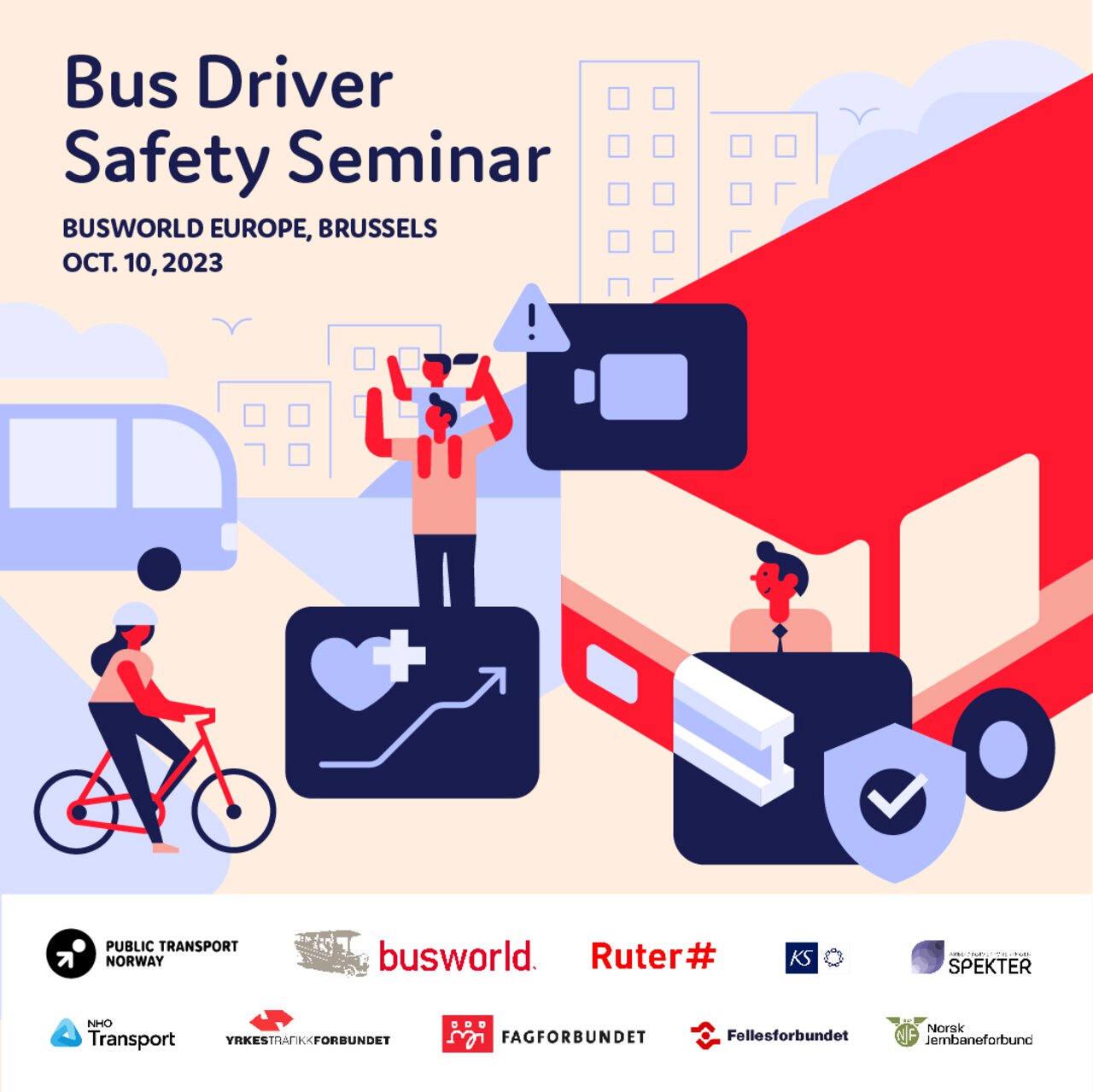 Bussbransjen arrangerer seminar under Busworld i Brussel i oktober