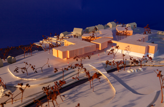 Modellbilder Sagatangen revidert skisseprosjekt januar 2024